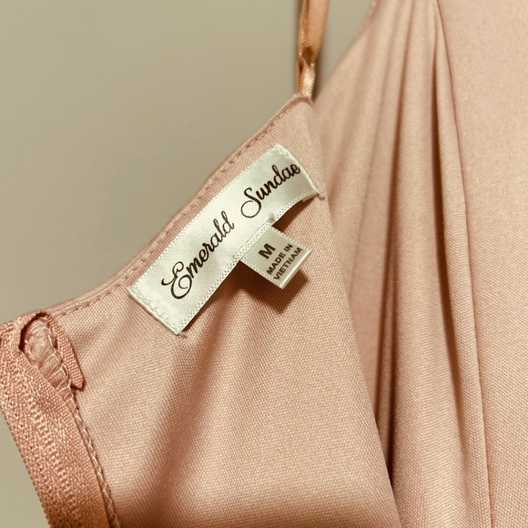 Buttery soft pink jumpsuit - Picture 3 of 13